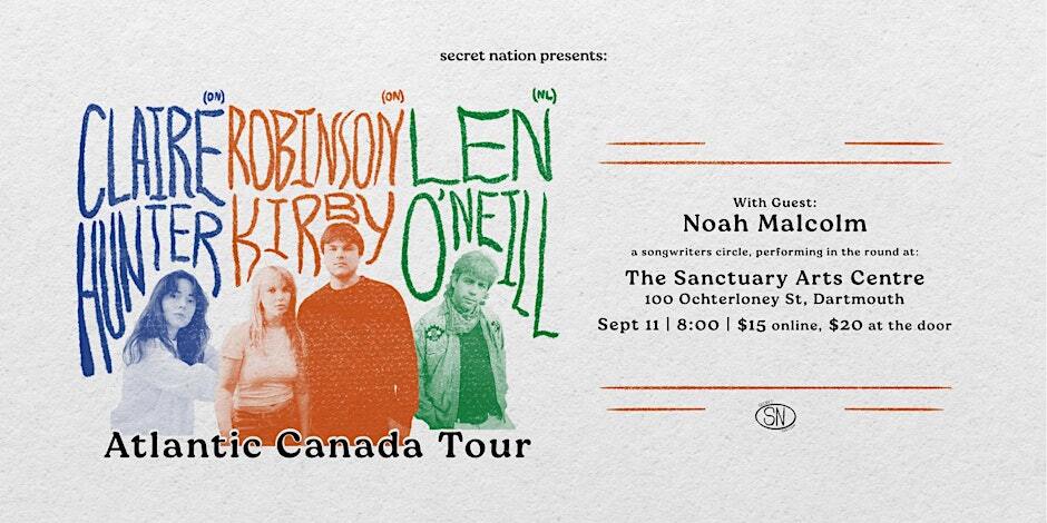 Songwriters in the Round – Presented by Secret Nation | Sanctuary Arts Centre