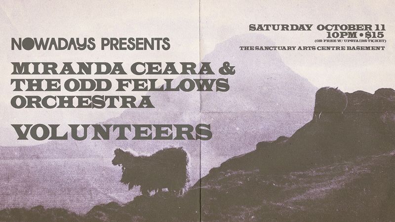 MIRANDA CEARA & VOLUNTEERS at the Sanctuary Arts Centre-sidedoorcrop-sidedoorcrop-1755474678592-Miranda Ceara & The Odd Fellows Orchestra  copy