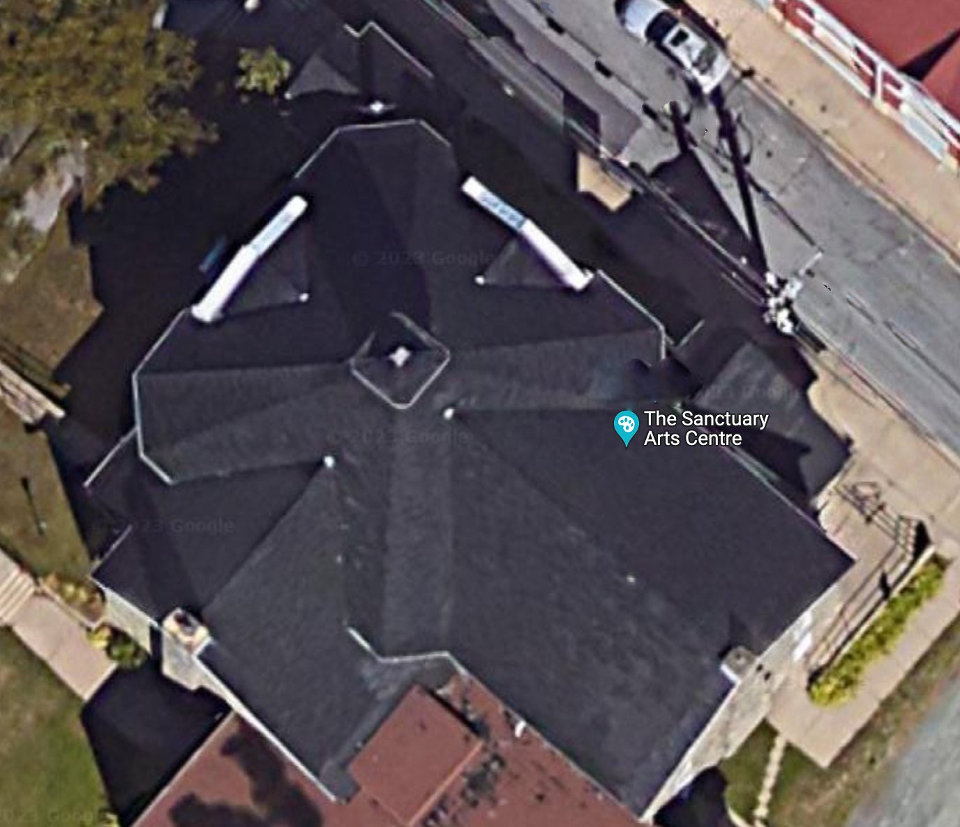 Satellite view of Sanctuary Arts Centre